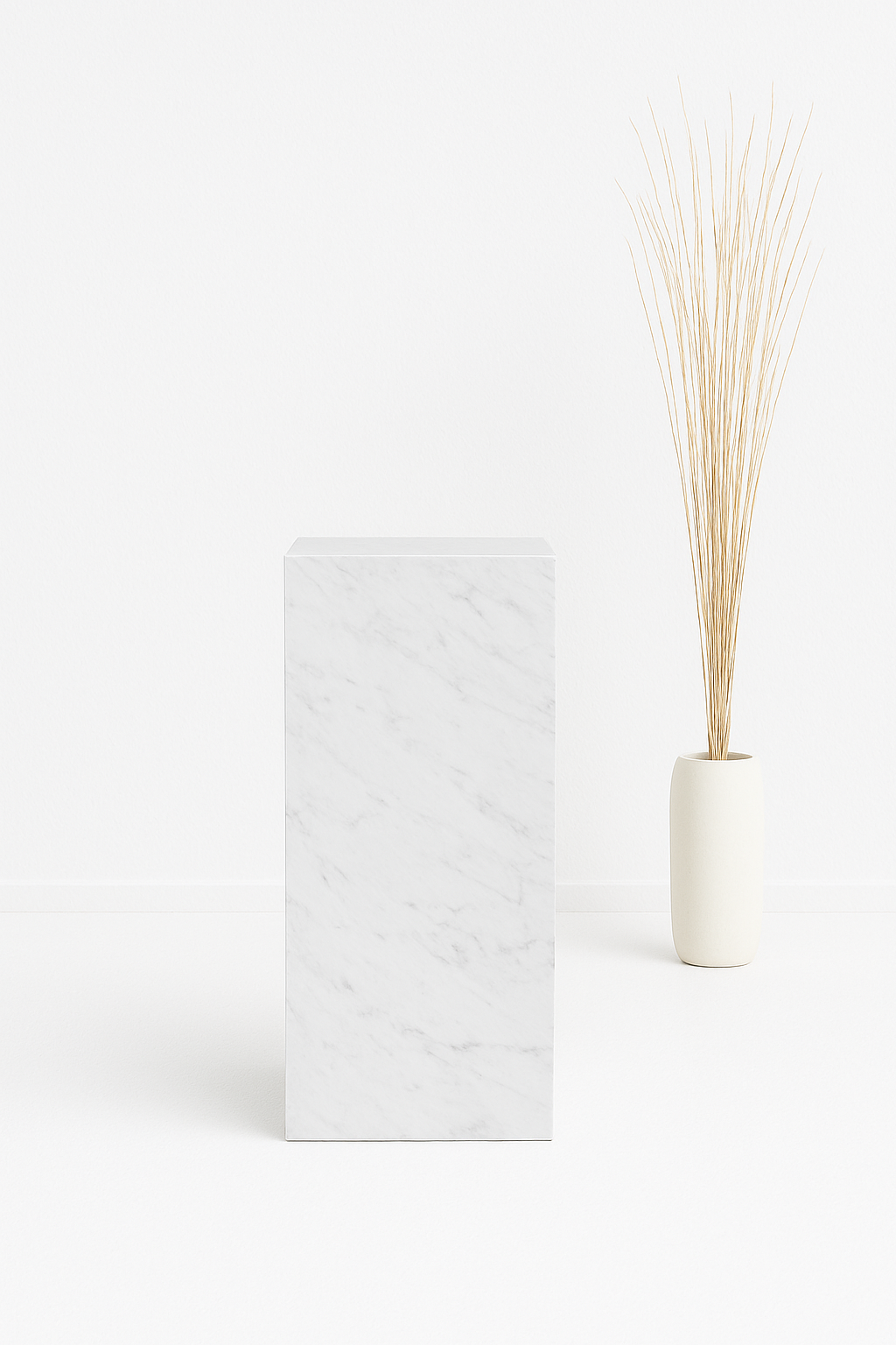 Bianco Venus Plinth