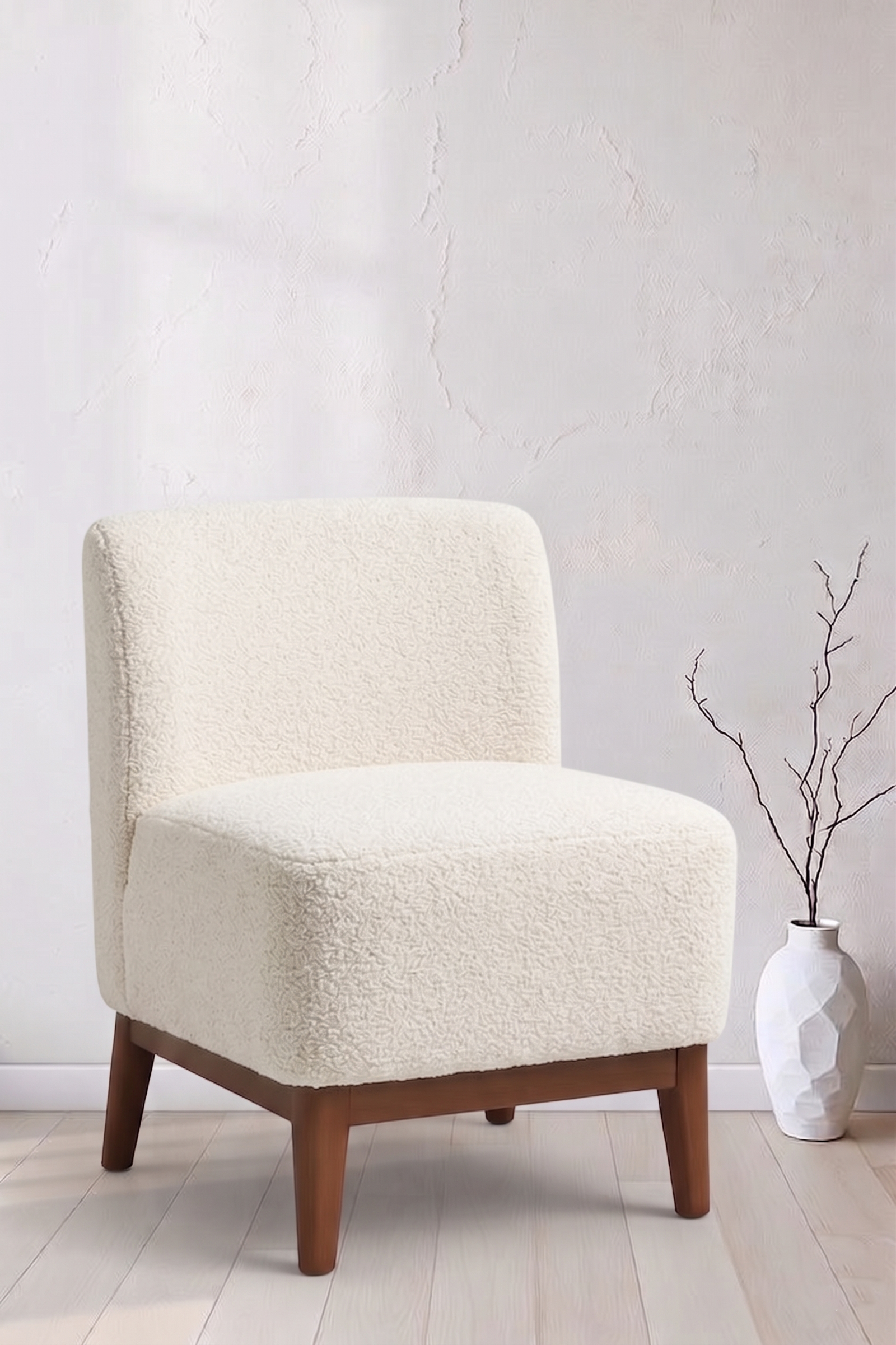 Spiros Bouclé Lounge Sofa Chair