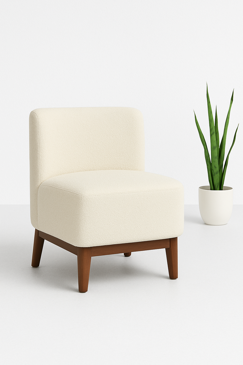 Spiros Bouclé Lounge Sofa Chair