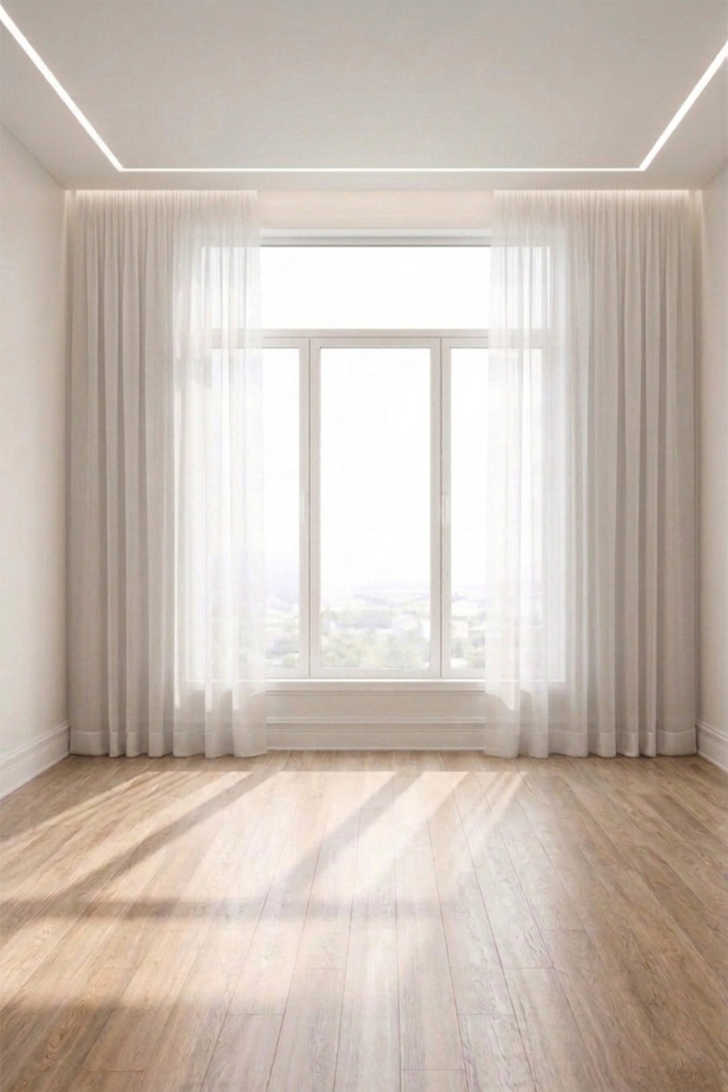 American Style Standard Sheer Curtains